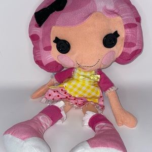MGA Entertainment Lalaloopsy Crumbs Sugar Cookie back zipper 24” Plush